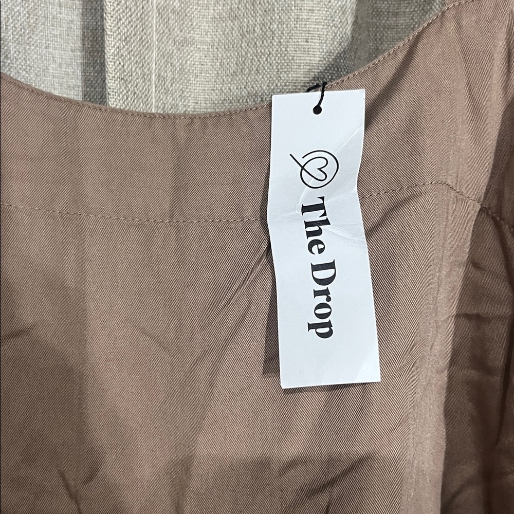 Chic Tan Maxi Dress - Picture 2 of 5
